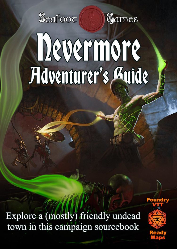 Nevermore Adventurer’s Guide TTRPG Battlemap Bundle