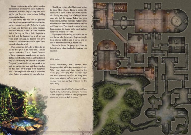 Nevermore Adventurer’s Guide TTRPG Battlemap Bundle
