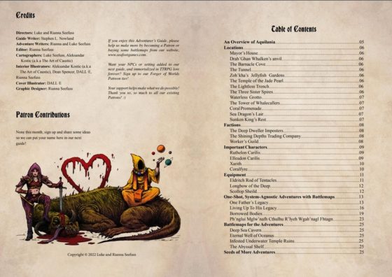 Aquilania Adventurer’s Guide DnD Battlemap Bundle - Image 2