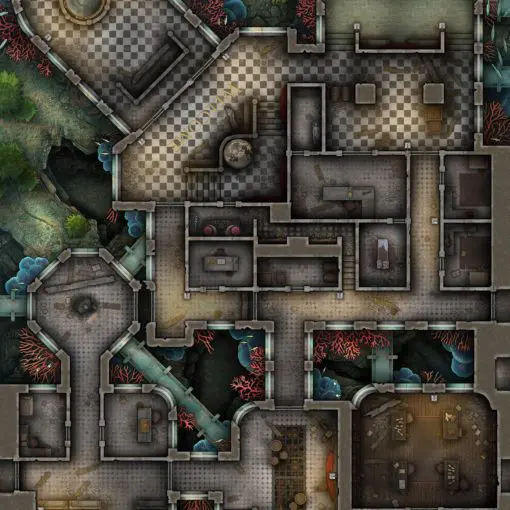 Ruins of the Eternal City Free Battlemap & Adventure