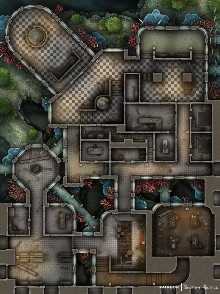 Ruins of the Eternal City Free Battlemap & Adventure