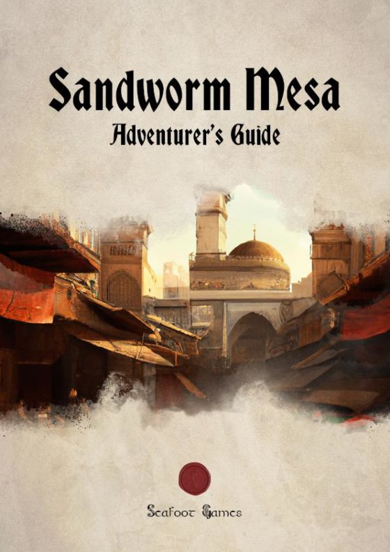 Sandworm Mesa Adventurer’s Guide title page