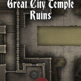 Great City Temple Ruins 40x30 Battlemap with Adventure (FoundryVTT Ready!)