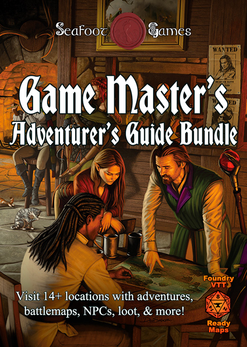 Game Master's Adventurer's Guide Bundle - 19+ Fantasy Campaign Sourcebooks for $39