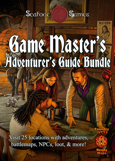 GM’s Adventurer’s Guide Bundle – 25 Fantasy Campaign Sourcebooks for $39