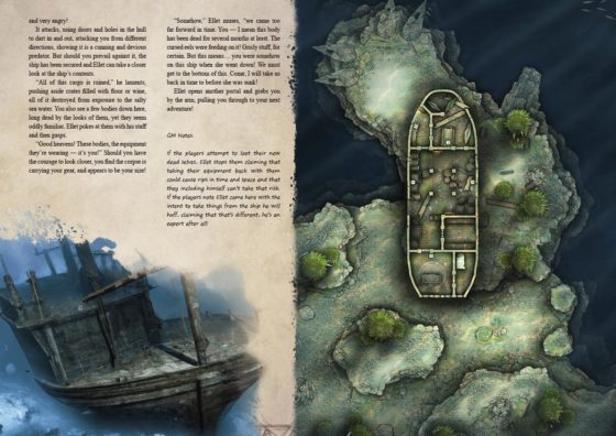 The Place Between Adventurer’s Guide TTRPG Battlemap Bundle