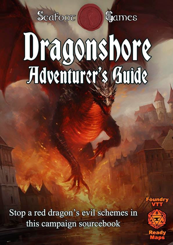 Dragonshore Adventurer’s Guide TTRPG Battlemap Bundle