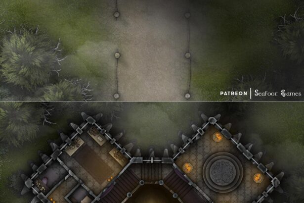 The Black Tower Free 40x30 Multi-Level Battlemap & Adventure