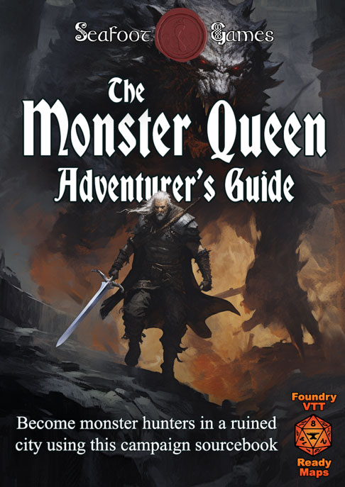 The Monster Queen's Adventurer’s Guide TTRPG Battlemap Bundle