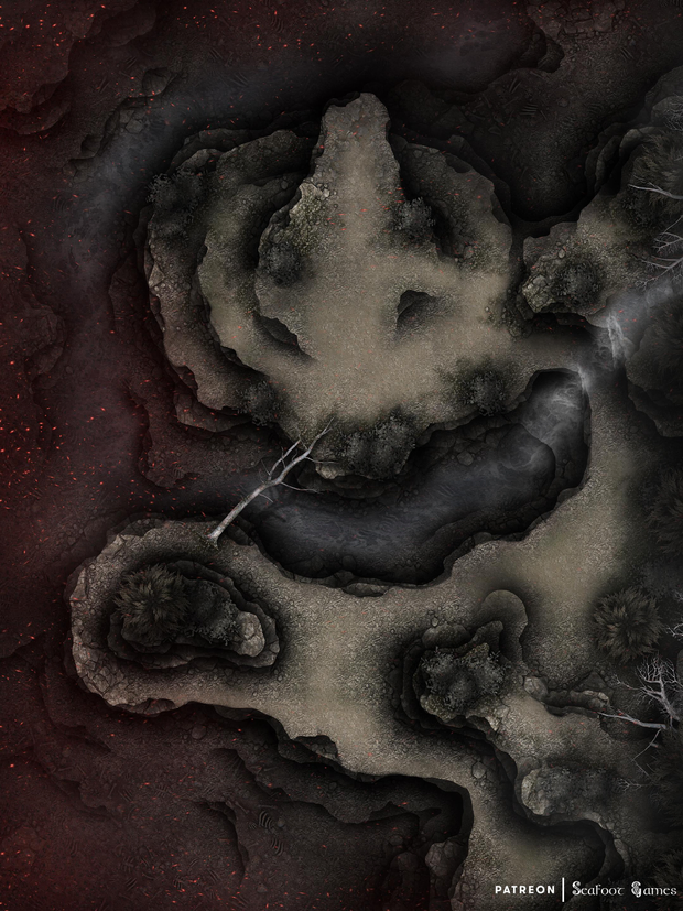 Blood Ridge Free 40x30 Battlemap & Adventure