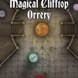 Magical Clifftop Orrery 40x30 Battlemap with Adventure (FoundryVTT-Ready!)