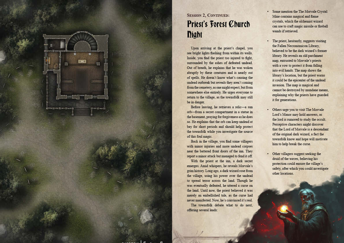 Night of the Living Dead Campaign Sourcebook with Foundry VTT Ready Battlemaps (System Agnostic) - Image 5