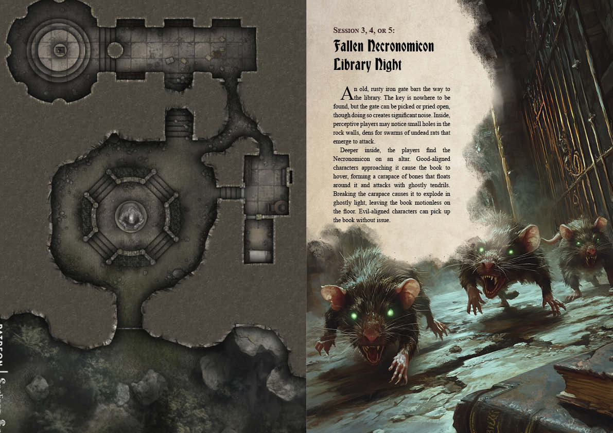 Night of the Living Dead Campaign Sourcebook with Foundry VTT Ready Battlemaps (System Agnostic) - Image 7
