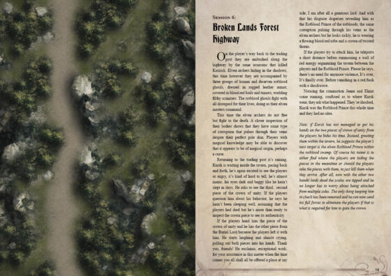 The Broken Crown: System-Agnostic 9 Session Kingmaking Campaign with DnD Battlemaps