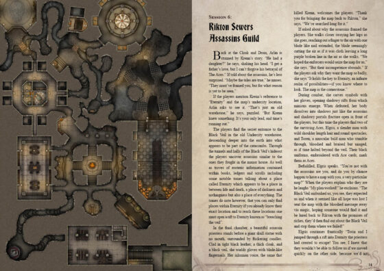 Shadows of Rikton Campaign Sourcebook with Foundry VTT Ready Battlemaps (System Agnostic) - Image 5