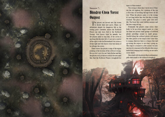 The Broken Crown Campaign Sourcebook with Foundry VTT Ready Battlemaps (System Agnostic) - Image 9