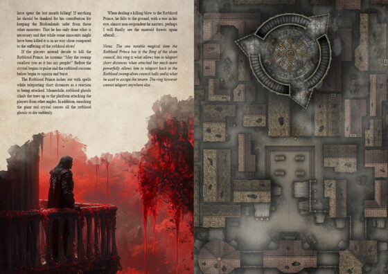 The Broken Crown Campaign Sourcebook with Foundry VTT Ready Battlemaps (System Agnostic) - Image 11