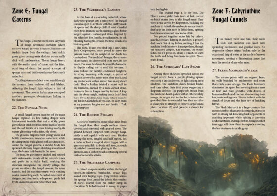 The Maw Below: Echoes of the Elder DnD Campaign Sourcebook with Foundry VTT Ready Battlemap (System Agnostic) - Image 11