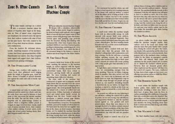 The Maw Below: Echoes of the Elder DnD Campaign Sourcebook with Foundry VTT Ready Battlemap (System Agnostic) - Image 12