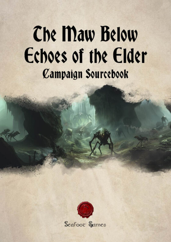 The Maw Below: Echoes of the Elder DnD Campaign Sourcebook with Foundry VTT Ready Battlemap (System Agnostic) - Image 2