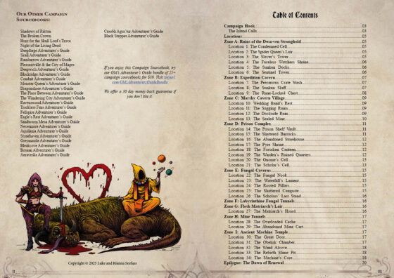 The Maw Below: Echoes of the Elder DnD Campaign Sourcebook with Foundry VTT Ready Battlemap (System Agnostic) - Image 3