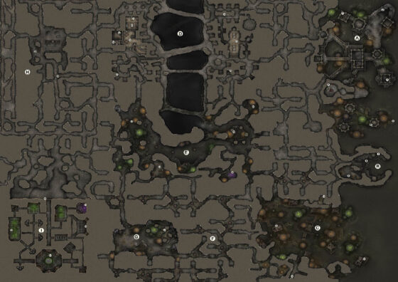 The Maw Below: Echoes of the Elder DnD Campaign Sourcebook with Foundry VTT Ready Battlemap (System Agnostic) - Image 4