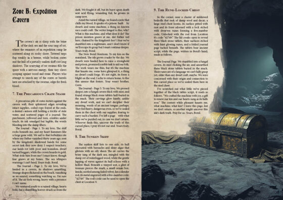 The Maw Below: Echoes of the Elder DnD Campaign Sourcebook with Foundry VTT Ready Battlemap (System Agnostic) - Image 7